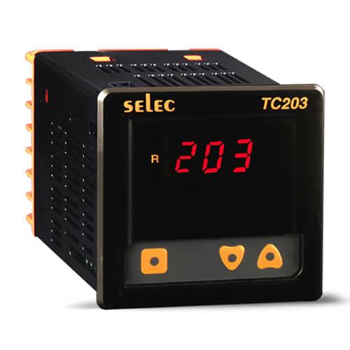 Bộ điều khiển nhiệt độ SELEC TC203AX size 72x72